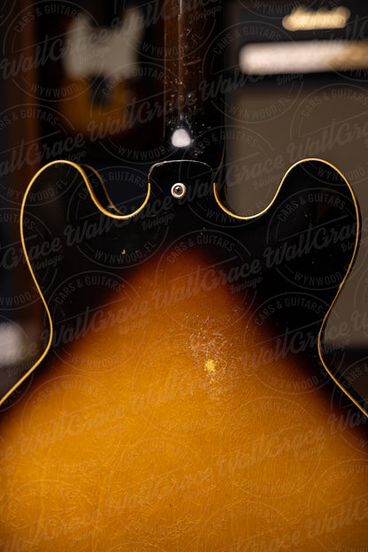 Gibson Custom Shop Murphy Lab 1958 ES-335 Heavy Aged Reissue Electric Guitar - Faded Tobacco Burst