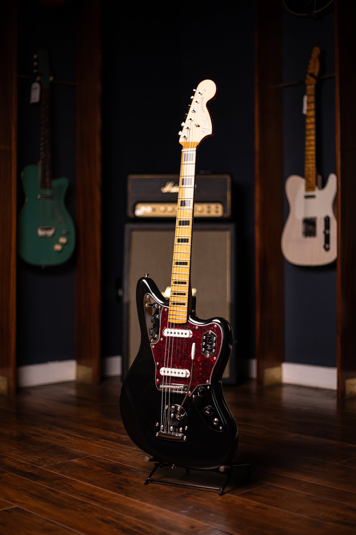 Fender Vintera II '70s Jaguar Electric Guitar - Black