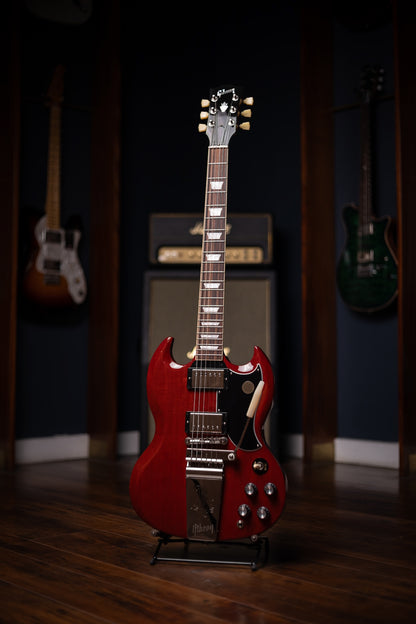 2022 Gibson SG ‘61 Standard Maestro Vibrola Reissue Electric Guitar - Cherry