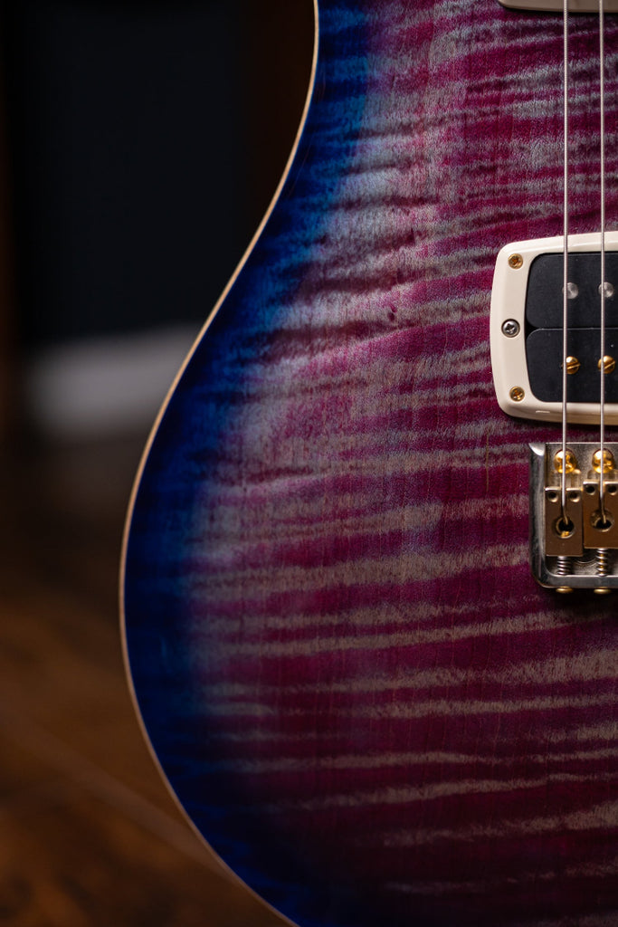 2019 PRS 408 10 Top Electric Guitar - Violet Blue Burst