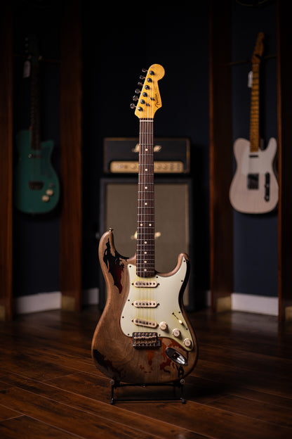 2008 Fender Custom Shop Rory Gallagher Stratocaster Electric Guitar - 3 Color Sunburst