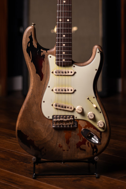 2008 Fender Custom Shop Rory Gallagher Stratocaster Electric Guitar - 3 Color Sunburst