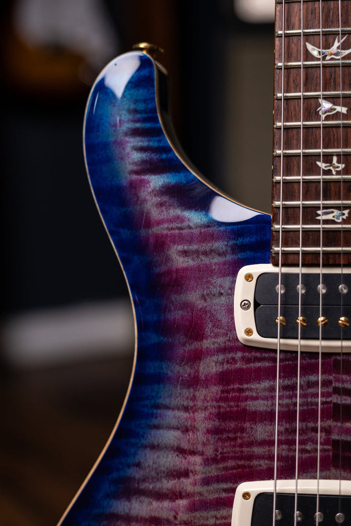 2019 PRS 408 10 Top Electric Guitar - Violet Blue Burst