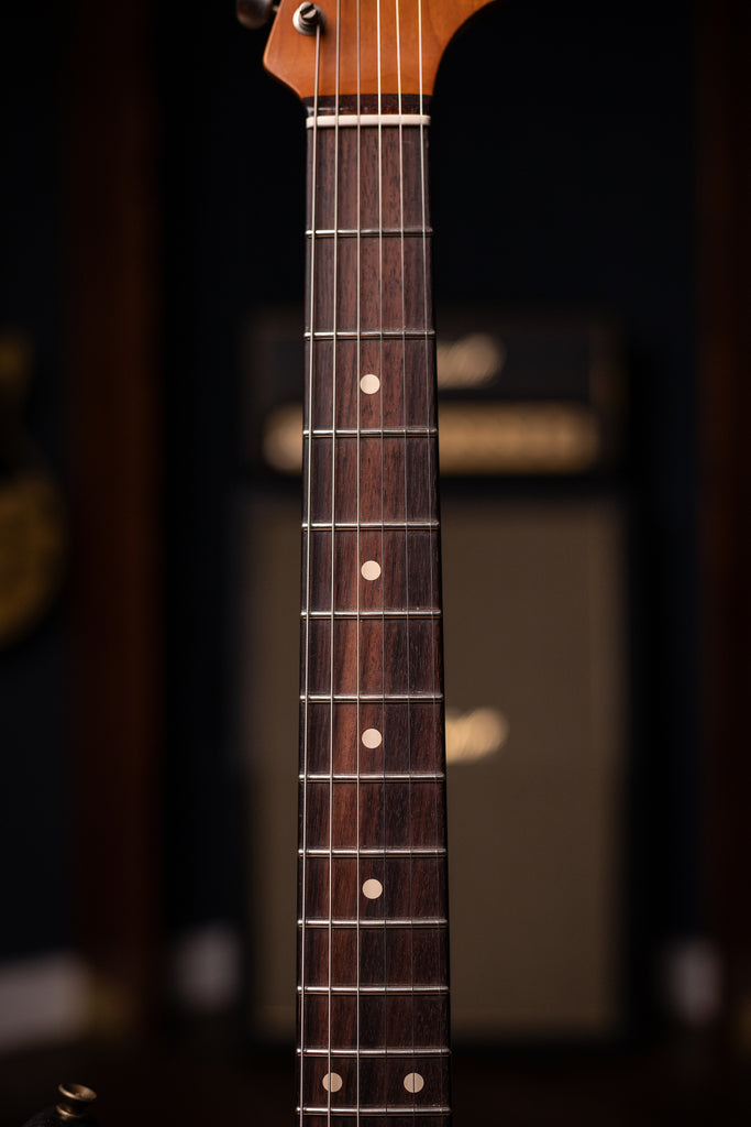 Fender Custom Shop Master Built Custom Sandblasted Stratocaster Heavy Relic Electric Guitar – 3-Color Sunburst