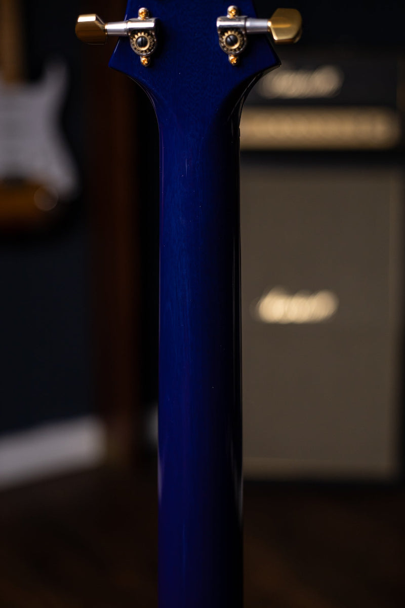 2019 PRS 408 10 Top Electric Guitar - Violet Blue Burst