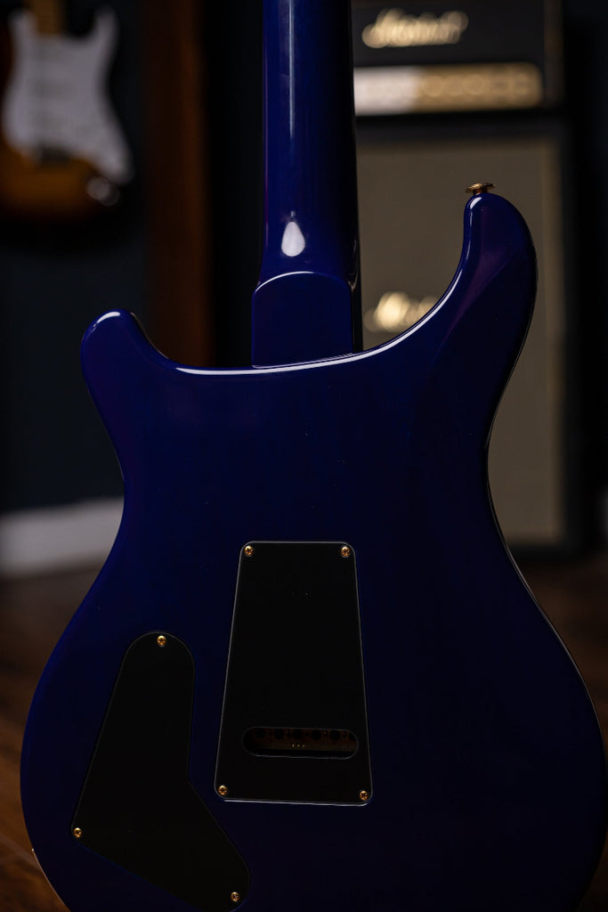 2019 PRS 408 10 Top Electric Guitar - Violet Blue Burst