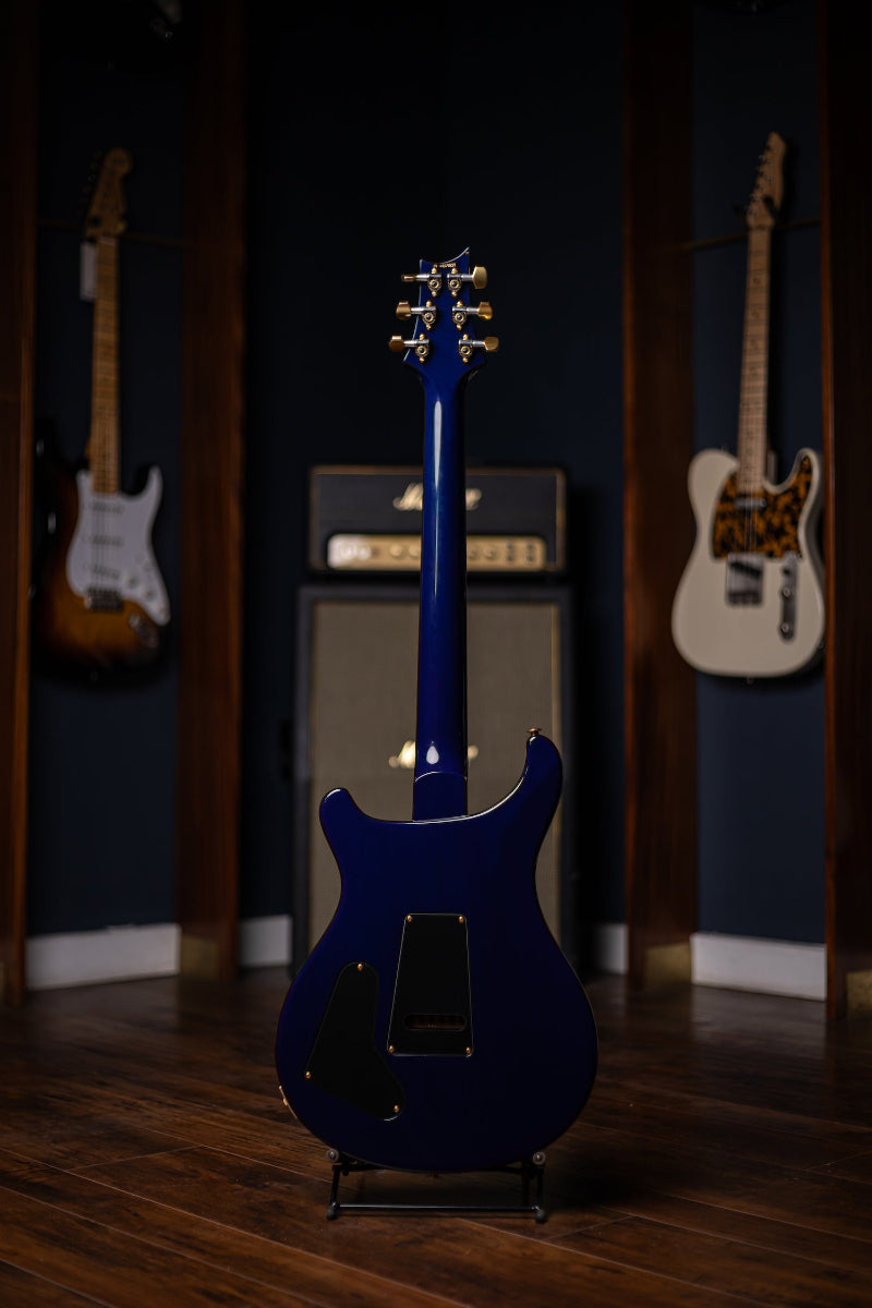 2019 PRS 408 10 Top Electric Guitar - Violet Blue Burst
