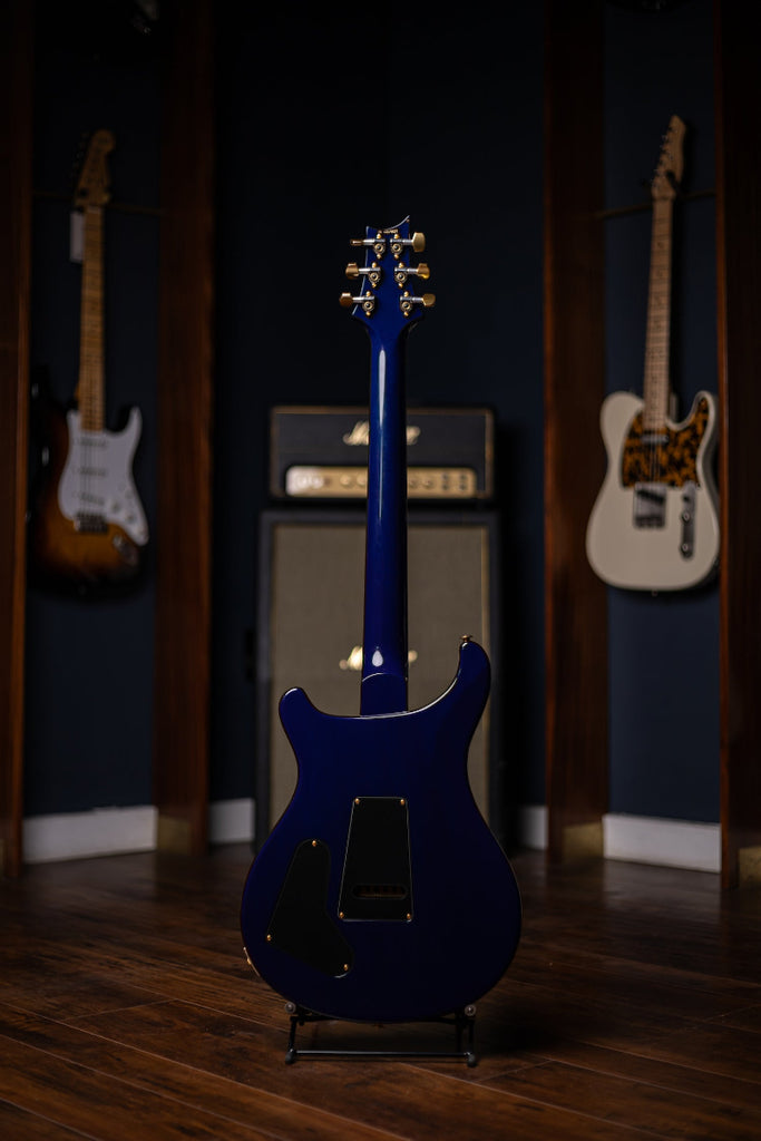 2019 PRS 408 10 Top Electric Guitar - Violet Blue Burst