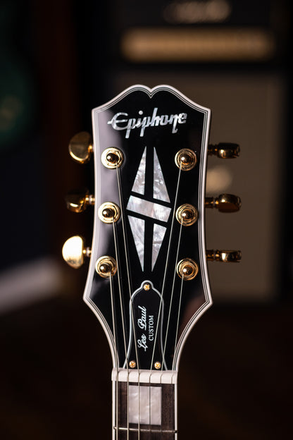 Epiphone Les Paul Custom Electric Guitar - Ebony