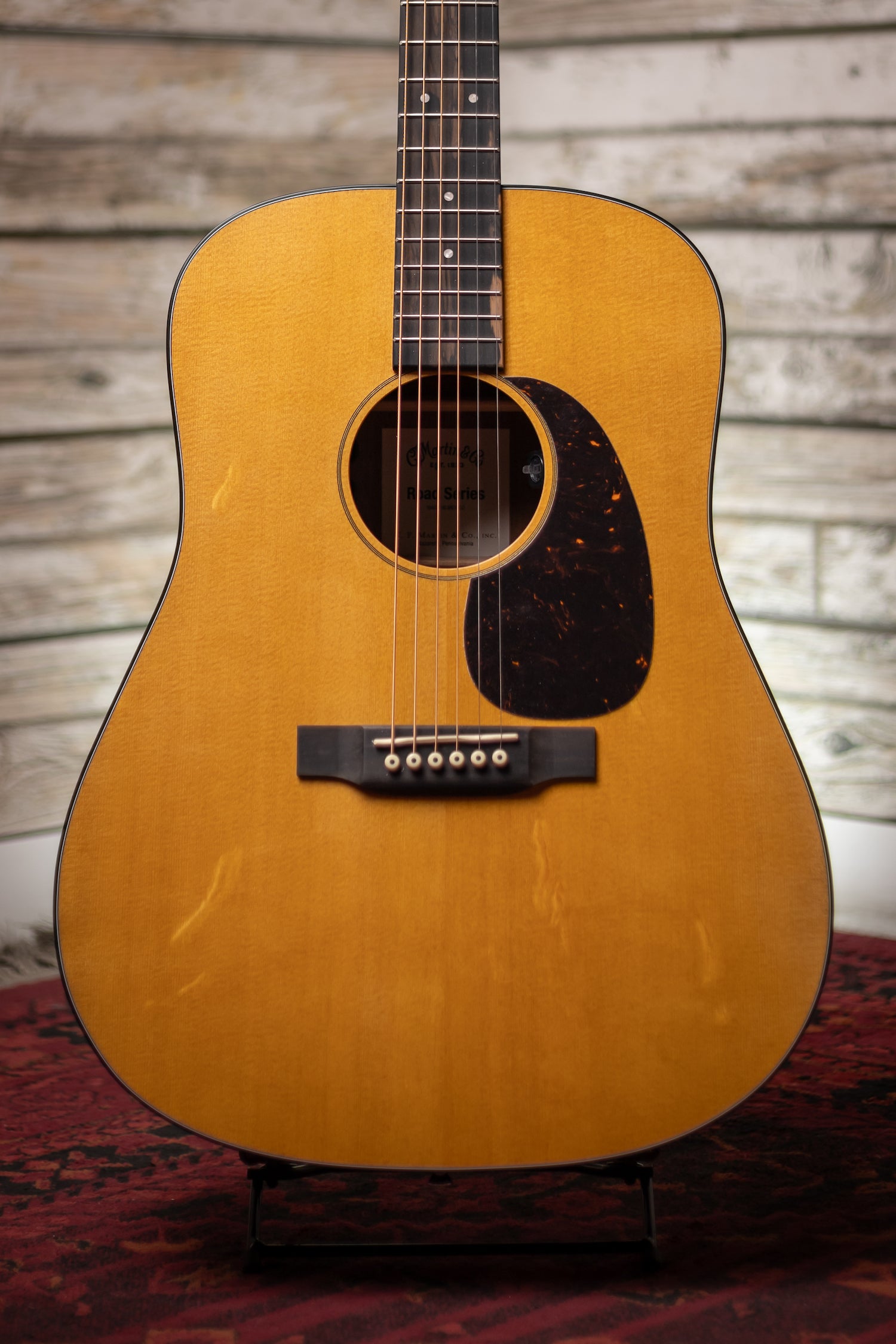 Martin D-10E Retro Acoustic Electric Guitar - Aging Toner