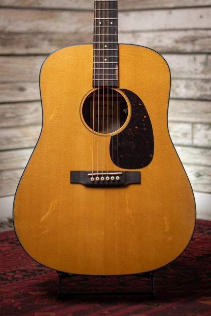 Martin D-10E Retro Acoustic Electric Guitar - Aging Toner