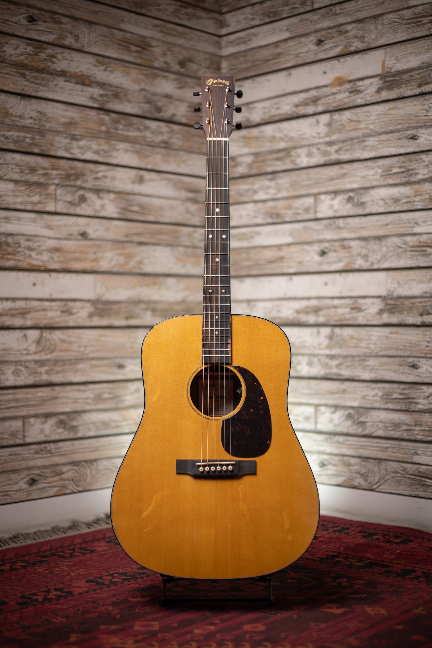 Martin D-10E Retro Acoustic Electric Guitar - Aging Toner