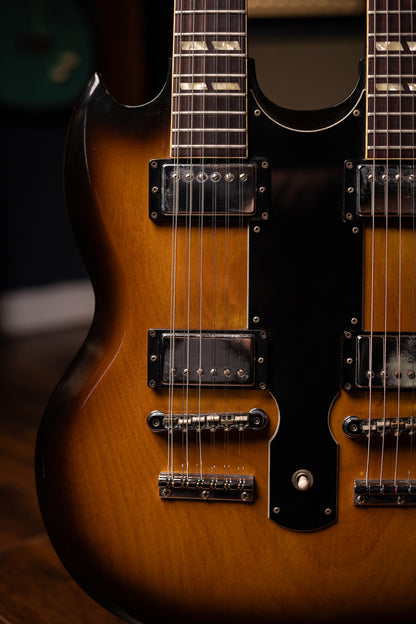 1978 Gibson EDS1275 Doubleneck Electric Guitar - Tobacco  Sunburst