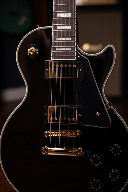 Epiphone Les Paul Custom Electric Guitar - Ebony