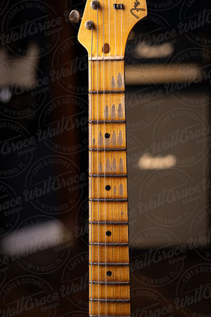 Fender Custom Shop '58 Stratocaster Relic Electric Guitar - Faded Aged Candy Apple Red