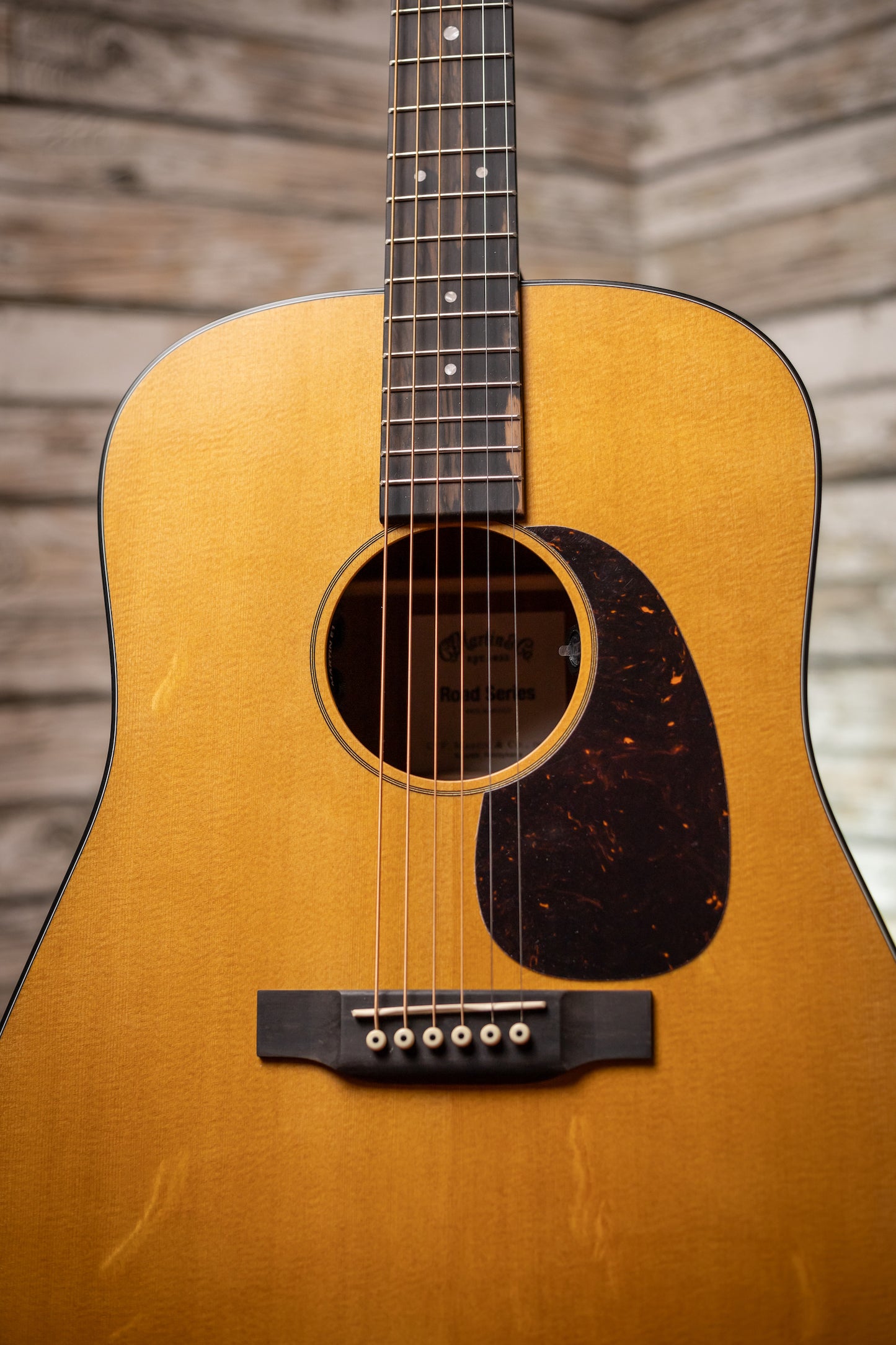 Martin D-10E Retro Acoustic Electric Guitar - Aging Toner
