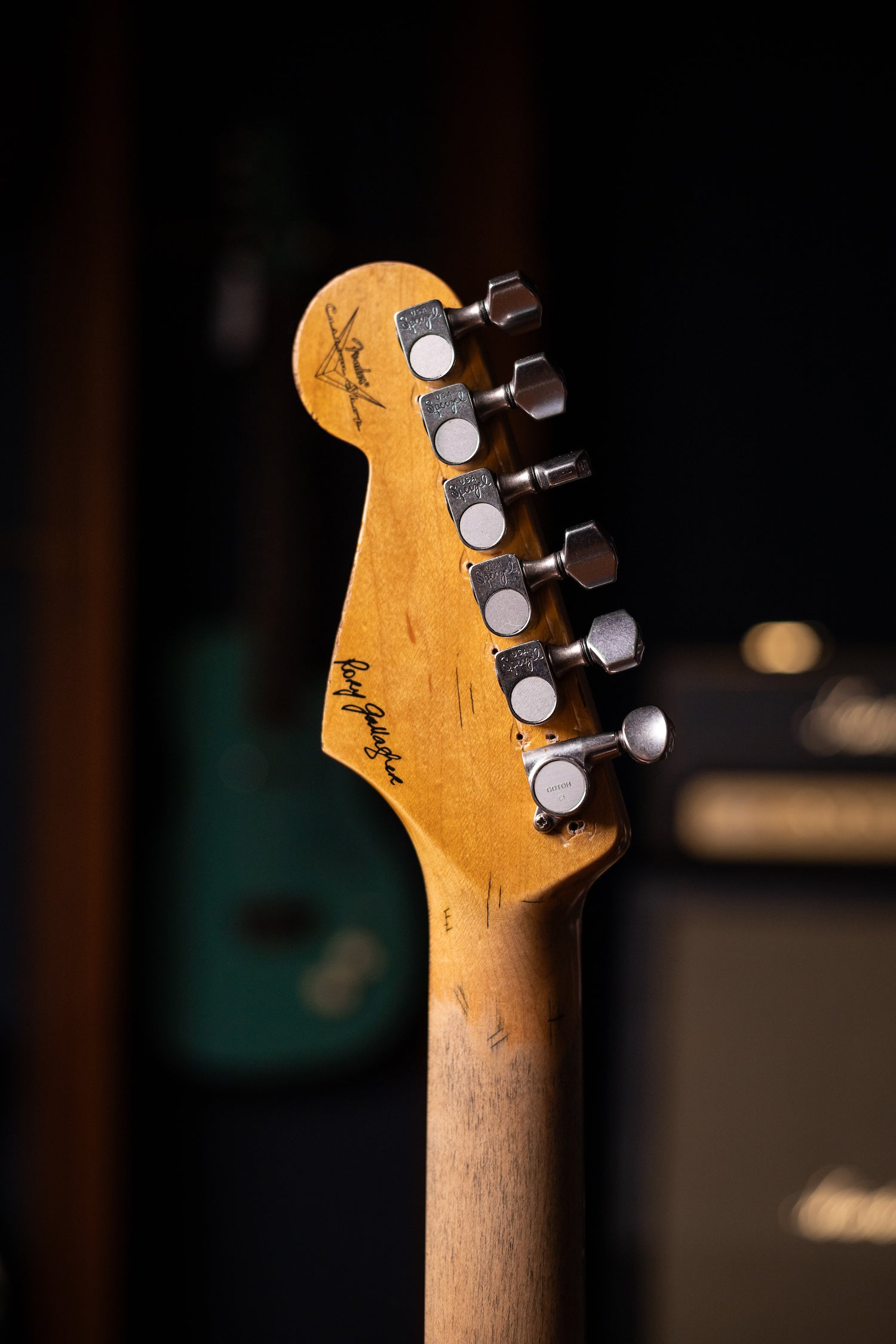 2008 Fender Custom Shop Rory Gallagher Stratocaster Electric Guitar - 3 Color Sunburst