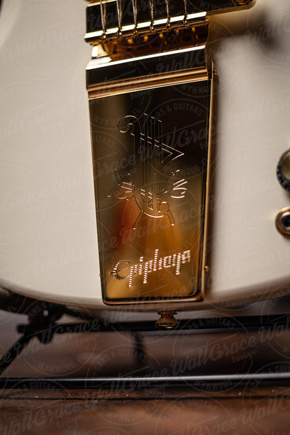 Epiphone 1963 Les Paul SG Custom With Maestro Vibrola Electric Guitar - Classic White