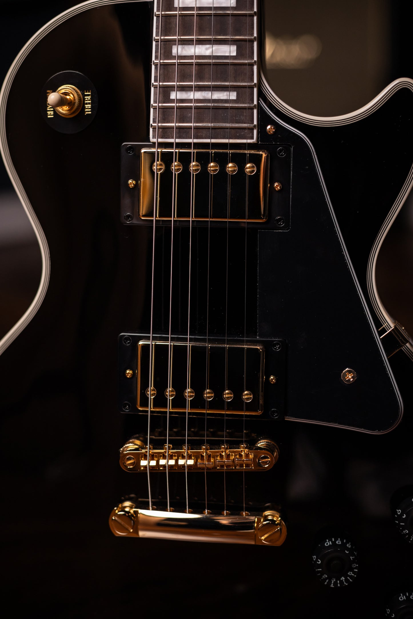 Epiphone Les Paul Custom Electric Guitar - Ebony