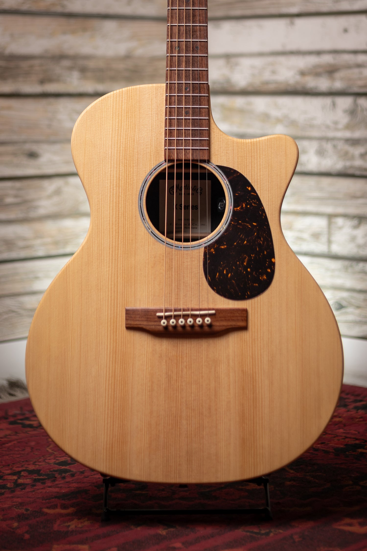 Martin  GPC-X2E X Series, Grand Performance 14-Fret Cutaway, Acoustic Electric Guitar - CocoBolo