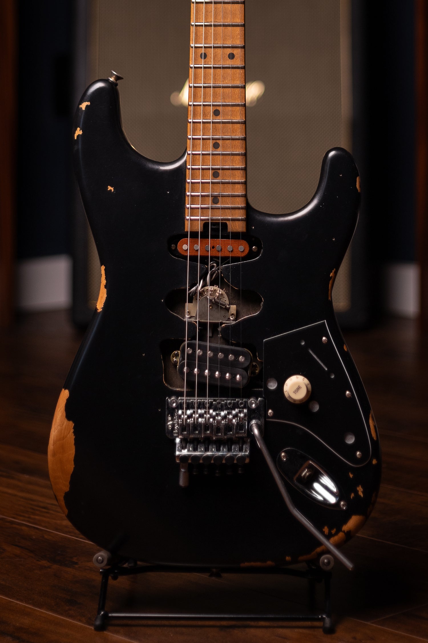 Frankenstrat Replica Pickguard EVH Van Halen Frankenstein Guitar - Foto 7