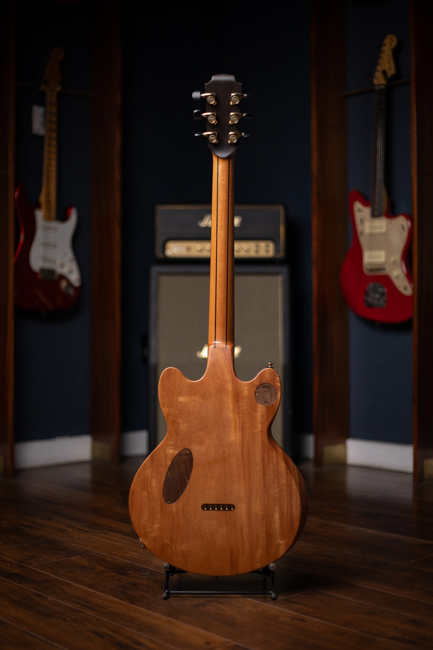 2025 Lowden GL-J Flammed Koa Electric Guitar - Natural