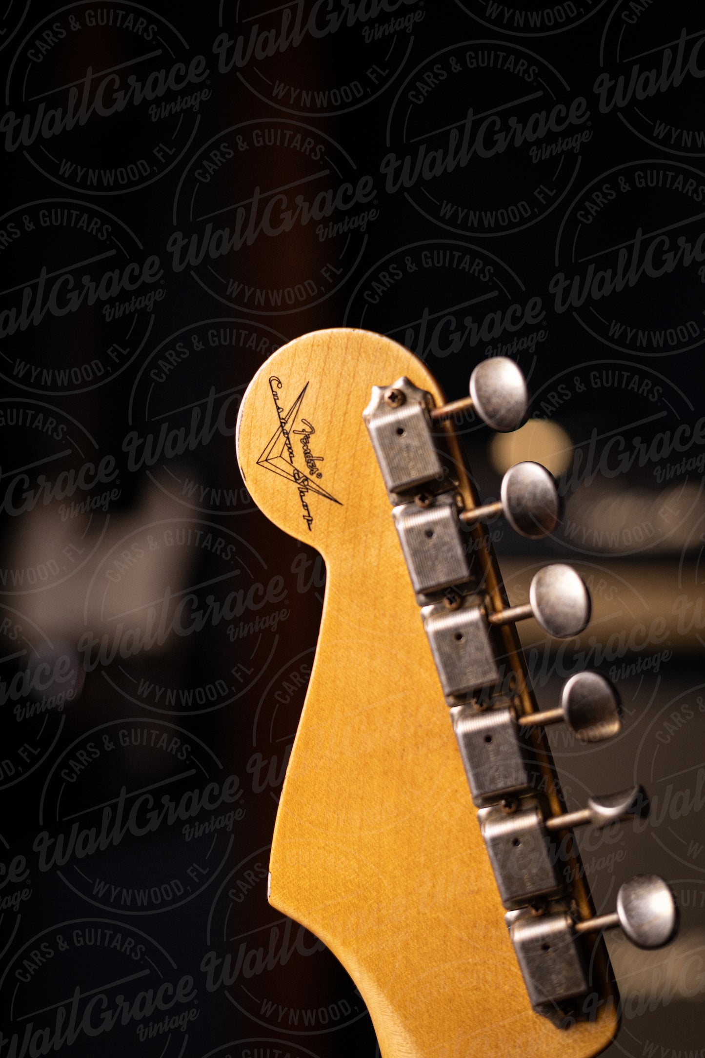 Fender Custom Shop '58 Stratocaster Relic Electric Guitar - Faded Aged Candy Apple Red
