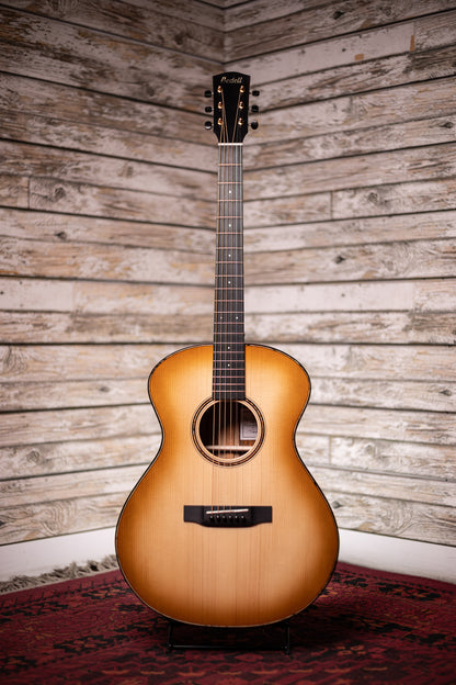 Bedell Revolution Orchestra Acoustic Guitar - Tanned Leather Burst