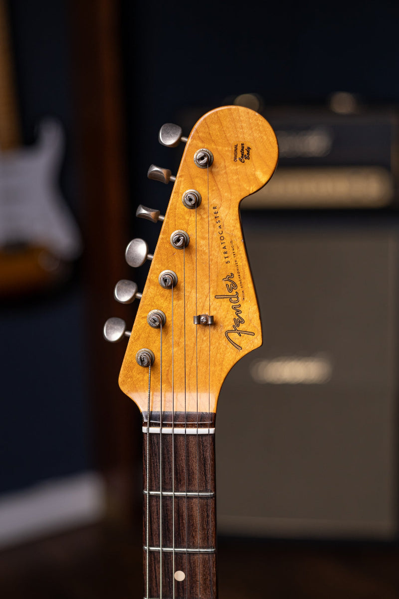 2011 Fender Custom Shop 1960 Stratocaster Relic Electric Guitar - Lake Placid Blue