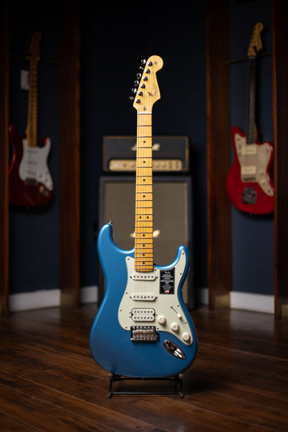 Fender American Professional Classic Stratocaster® HSS Electric Guitar - Lake Placid Blue