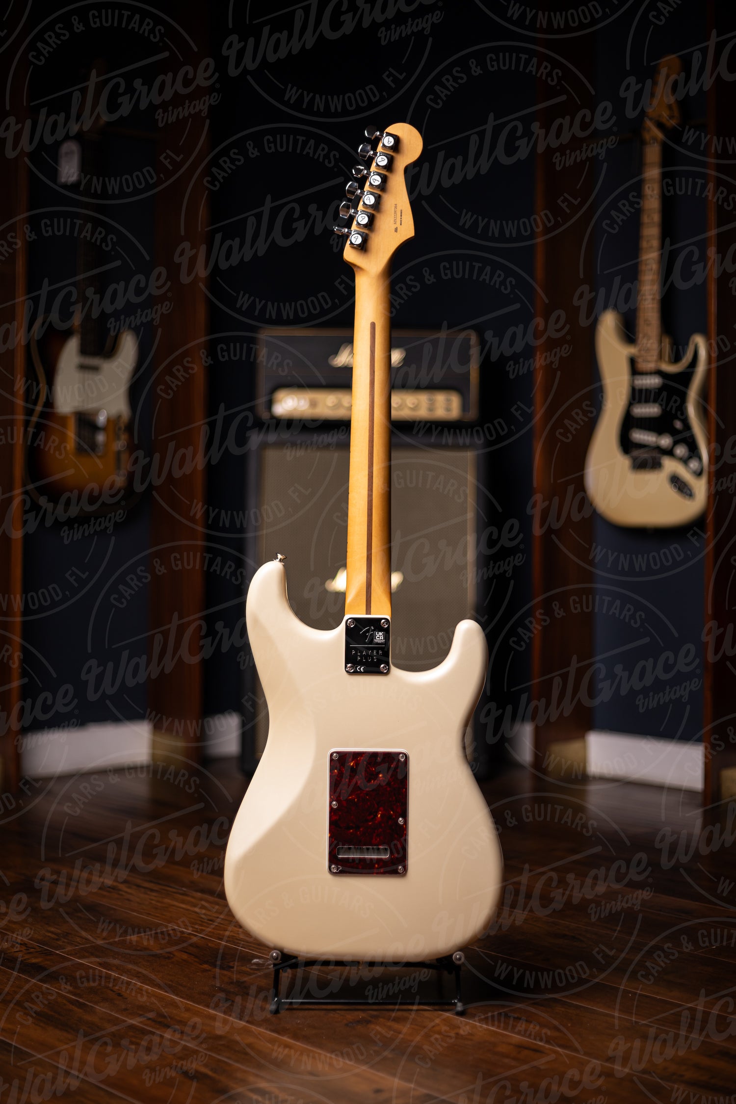 Fender Player Plus Stratocaster Left Handed Electric Guitar - Olympic Pearl