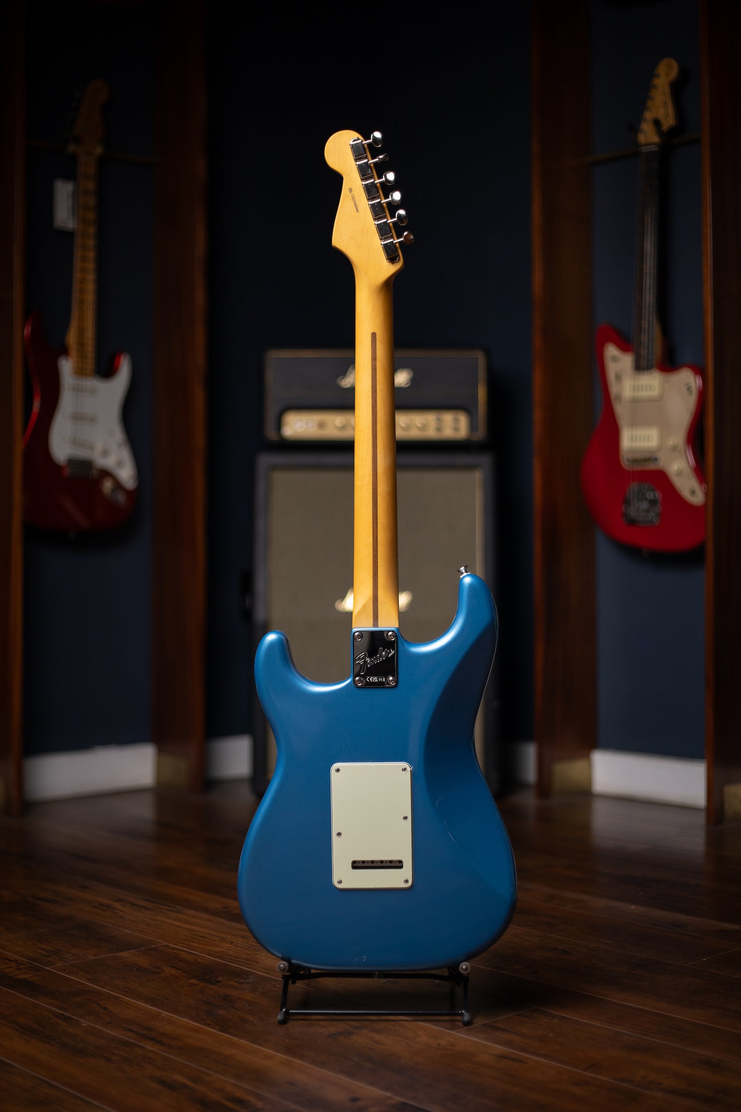 Fender American Professional Classic Stratocaster® HSS Electric Guitar - Lake Placid Blue