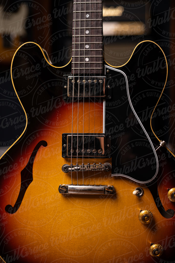 Gibson Custom Shop Murphy Lab 1958 ES-335 Heavy Aged Reissue Electric Guitar - Tri-Burst