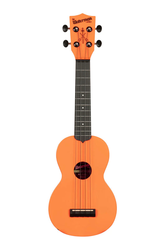 Kala The Waterman Soprano Ukulele - Sunset Orange