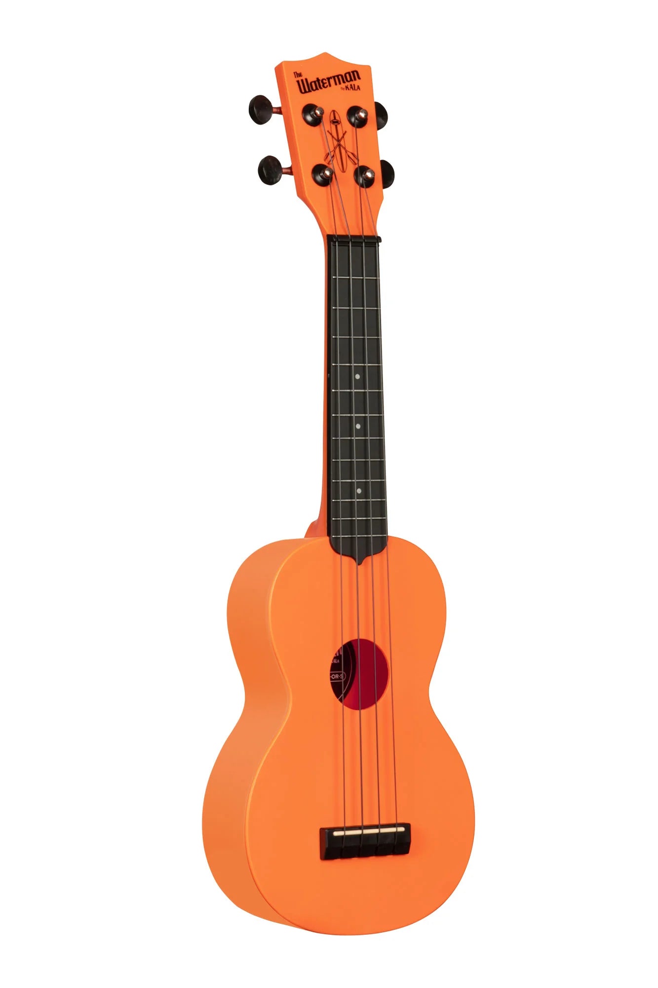 Kala The Waterman Soprano Ukulele - Sunset Orange