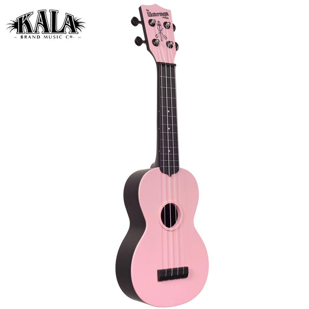 Kala The Waterman Soprano Ukulele - Soft Pink Matte