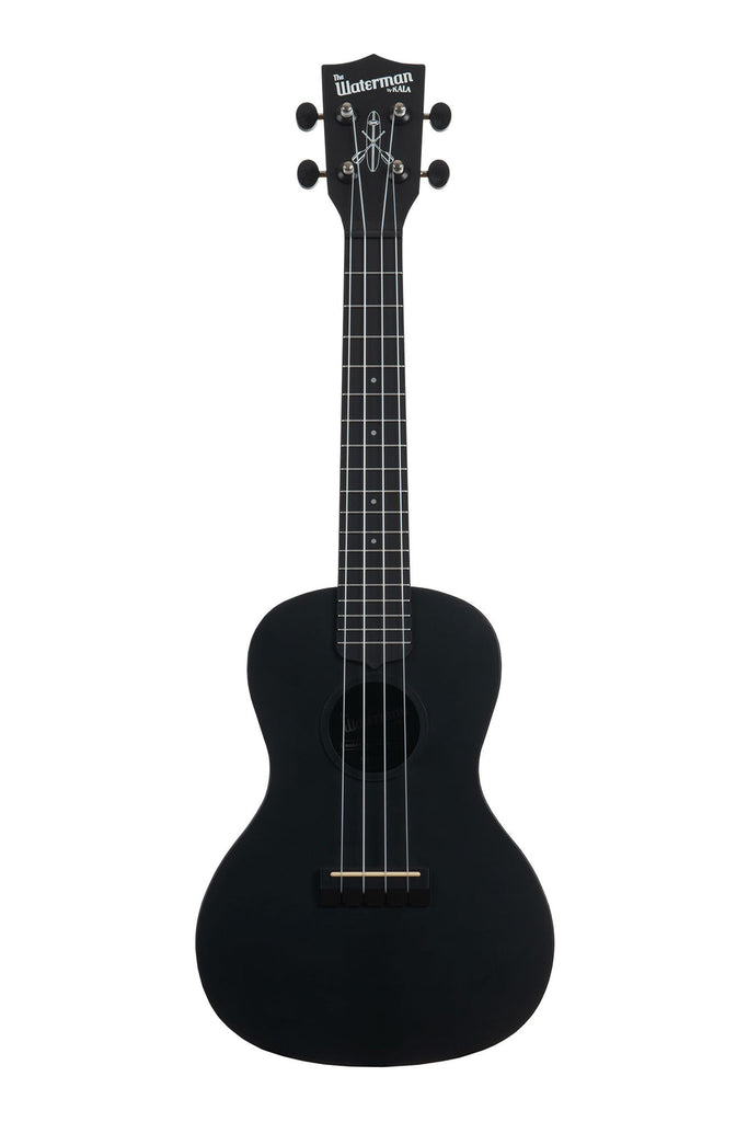 Kala The Waterman Concert Ukulele - Black Sand