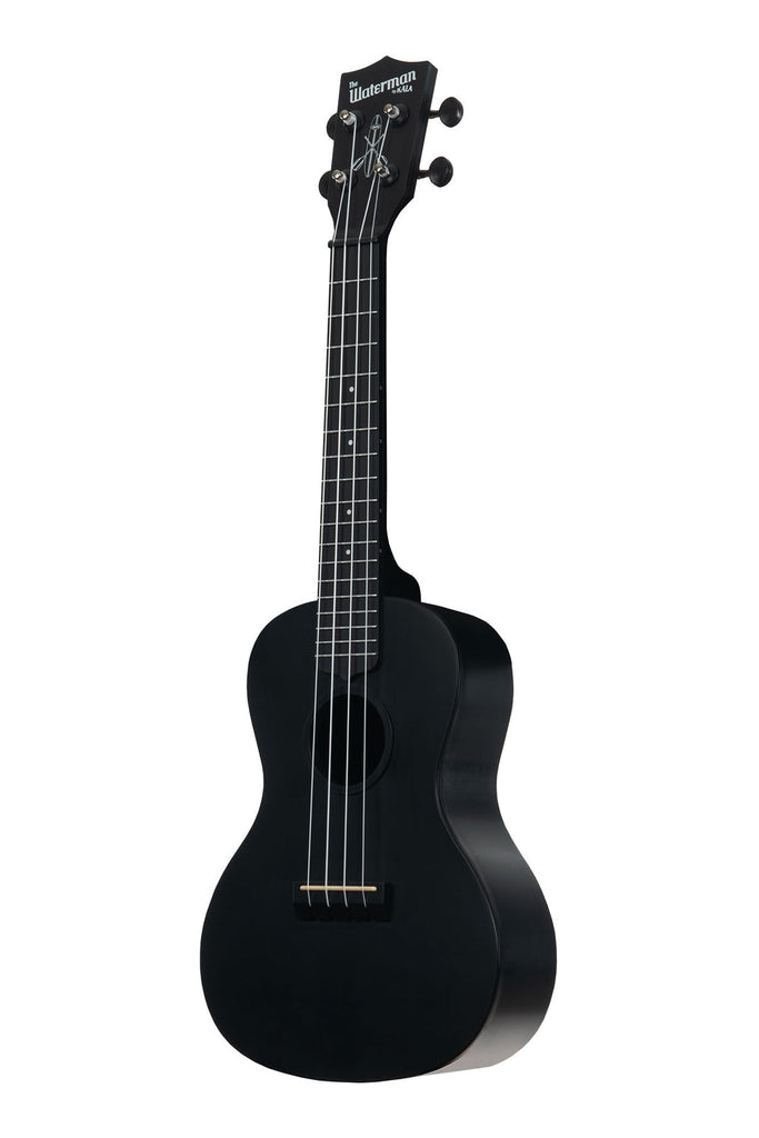 Kala The Waterman Concert Ukulele - Black Sand