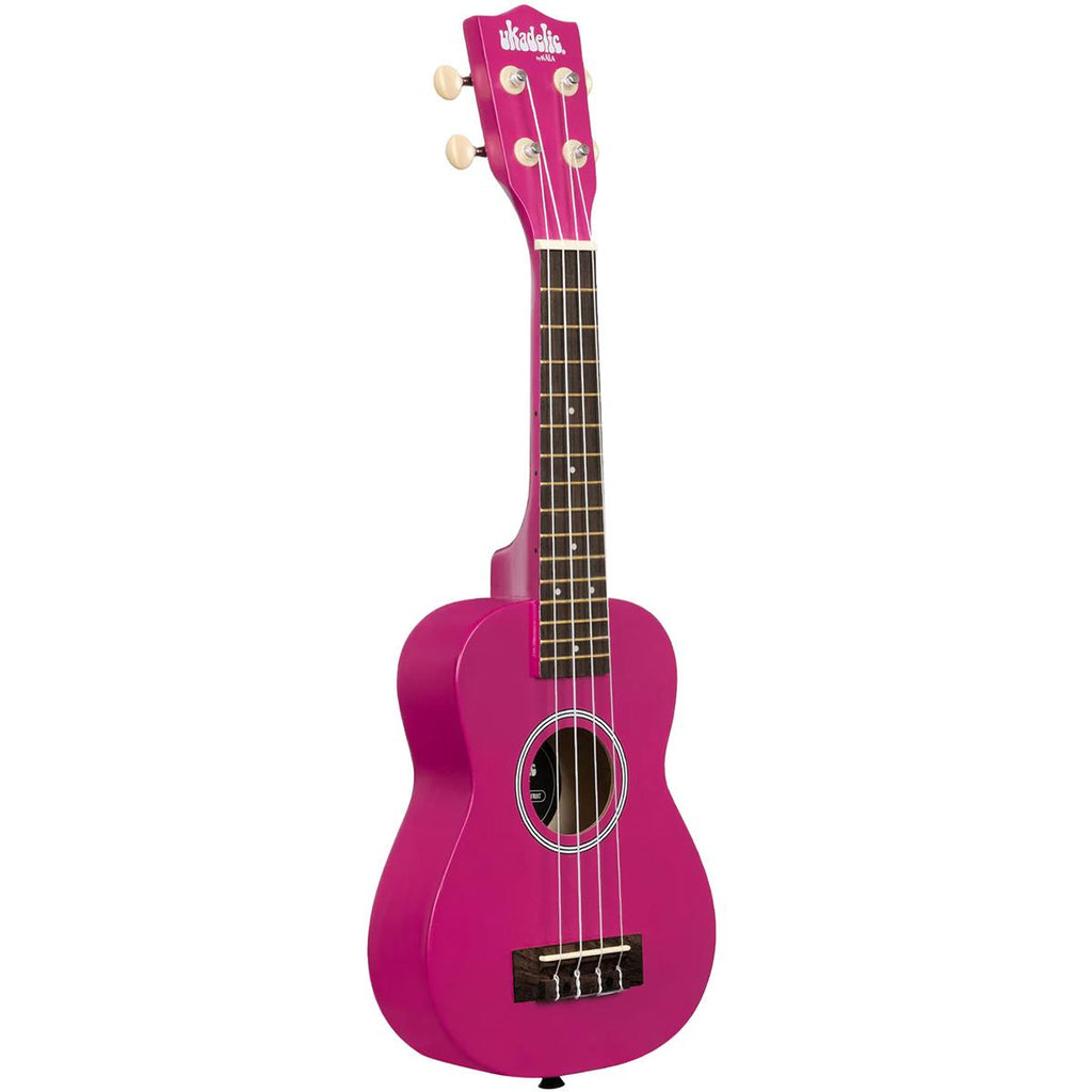 Kala Ukadelic Soprano Ukulele - Dragon Fruit