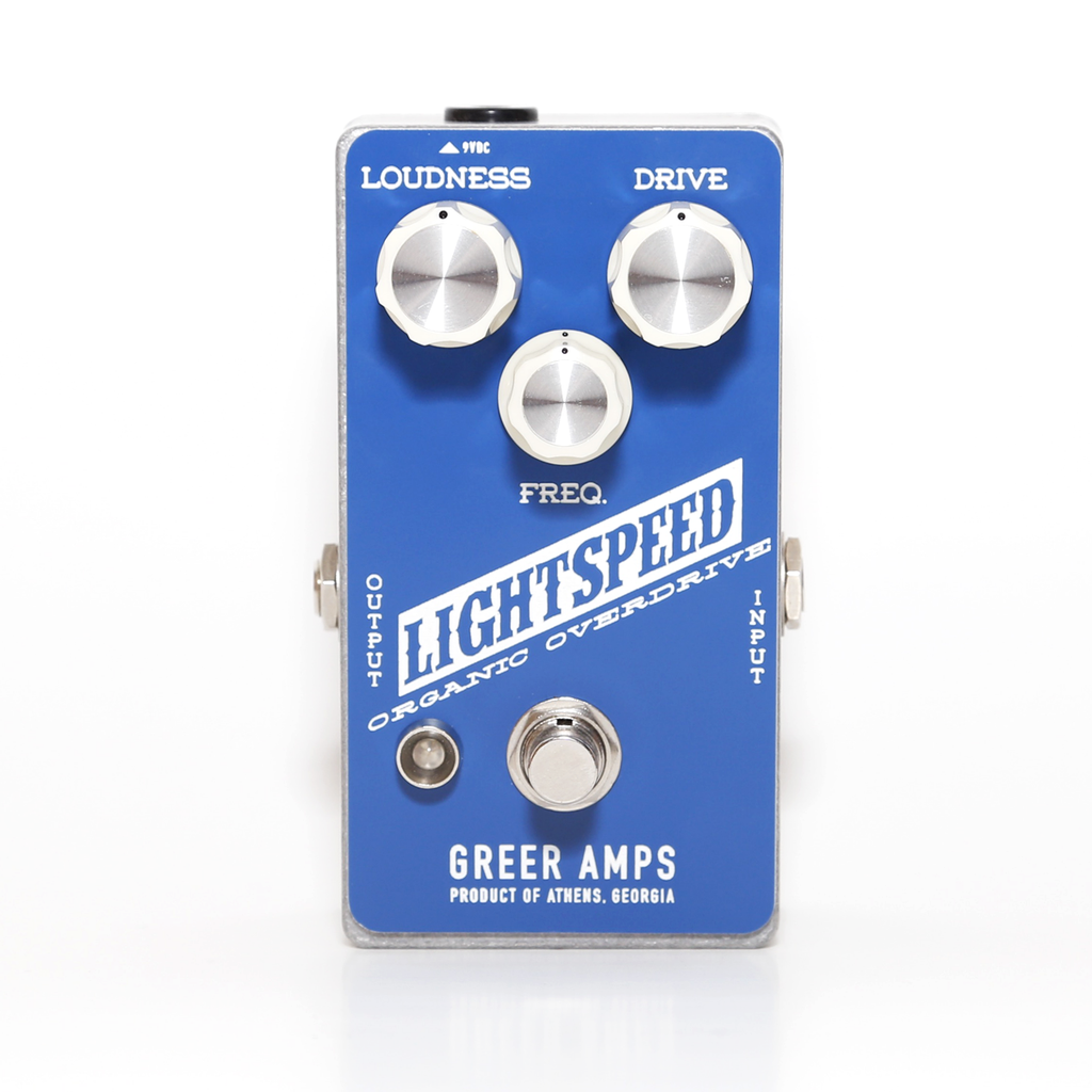 Greer Lightspeed Organic Overdrive Pedal