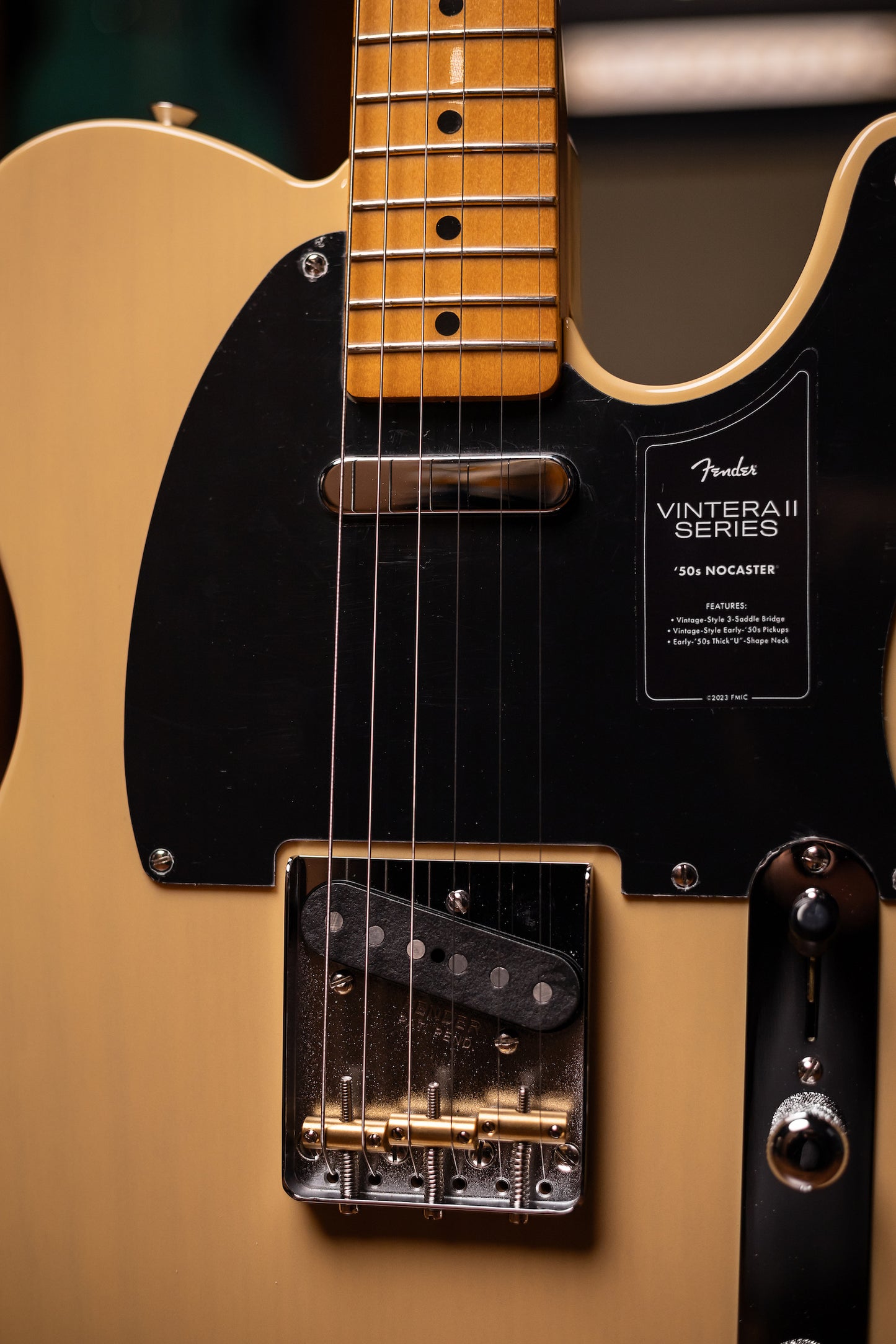 Fender Vintera II '50s Nocaster Electric Guitar - Blackguard Blonde