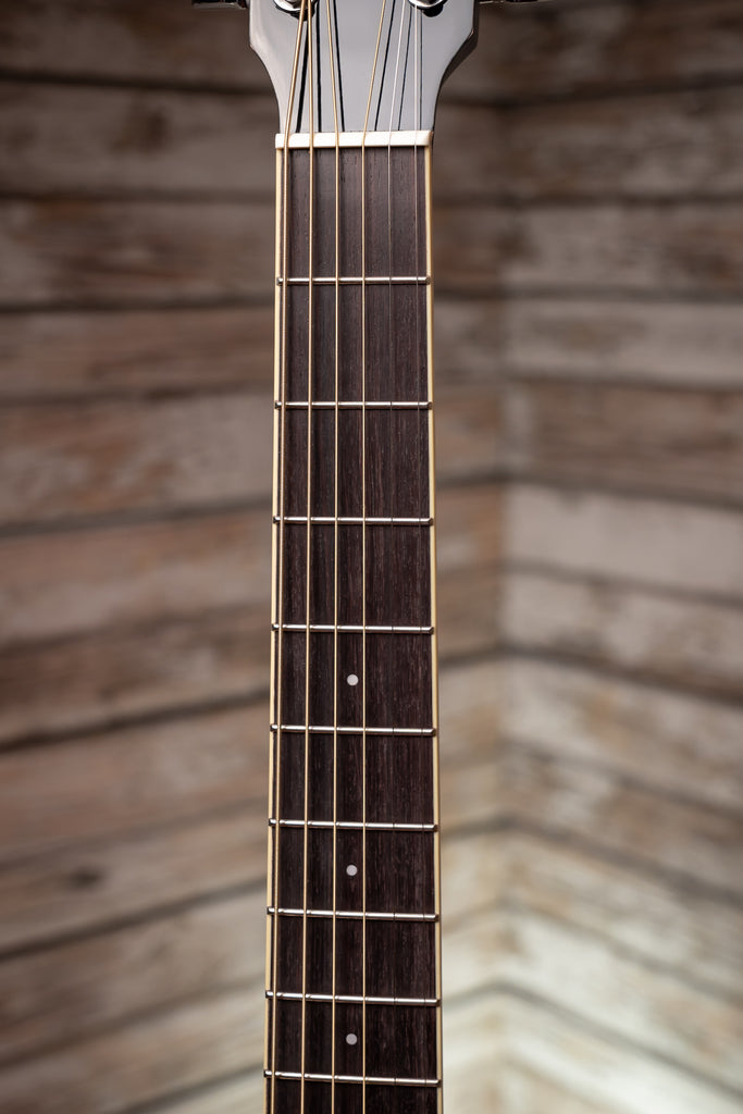 Yamaha FG-TA TransAcoustic Dreadnought Guitar - Black