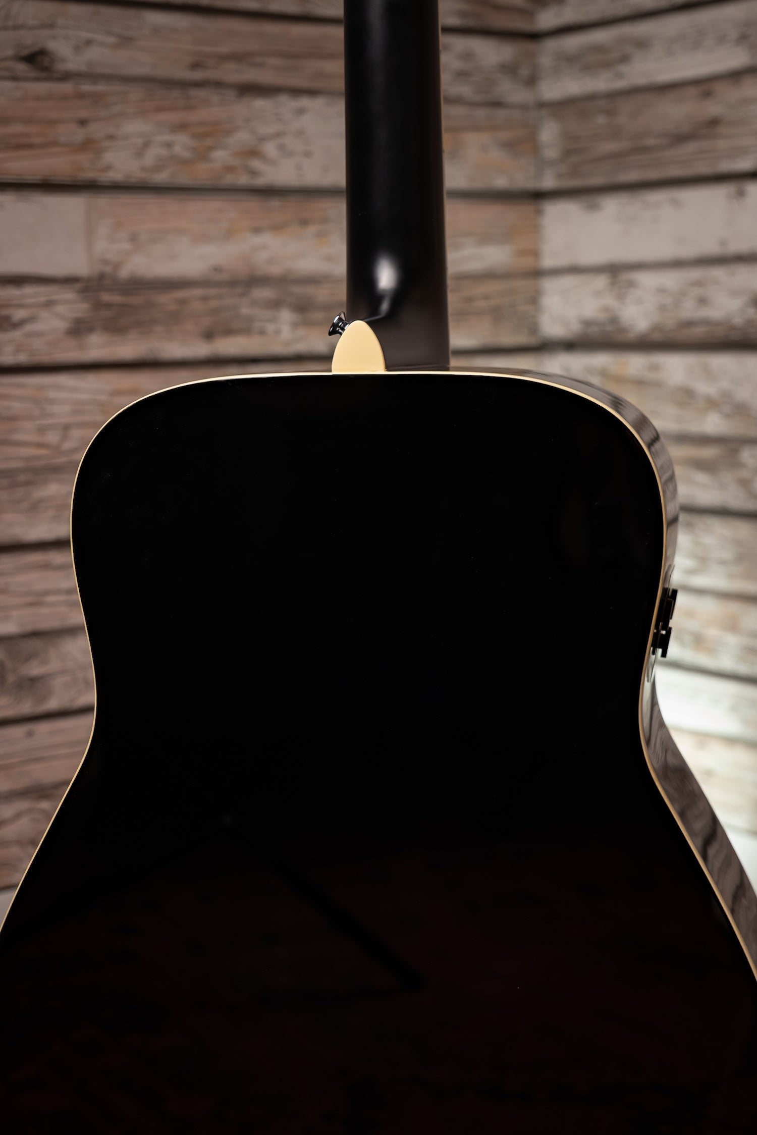 Yamaha FG-TA TransAcoustic Dreadnought Guitar - Black