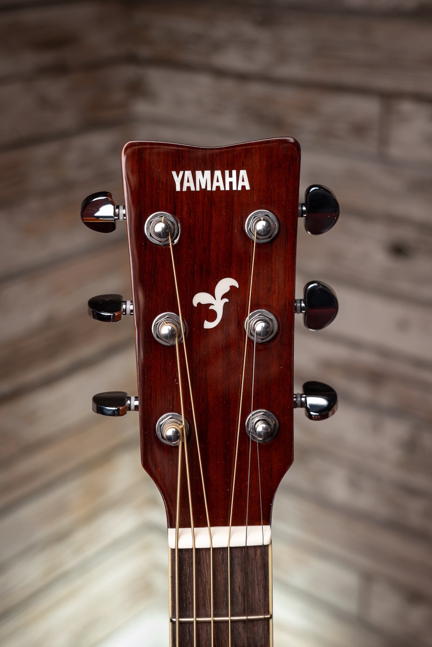 Yamaha FS-TA TransAcoustic Concert Acoustic Guitar - Brown Sunburst