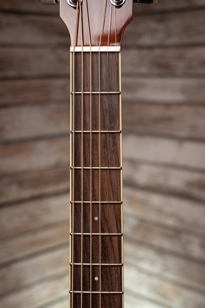 Yamaha FS-TA TransAcoustic Concert Acoustic Guitar - Brown Sunburst