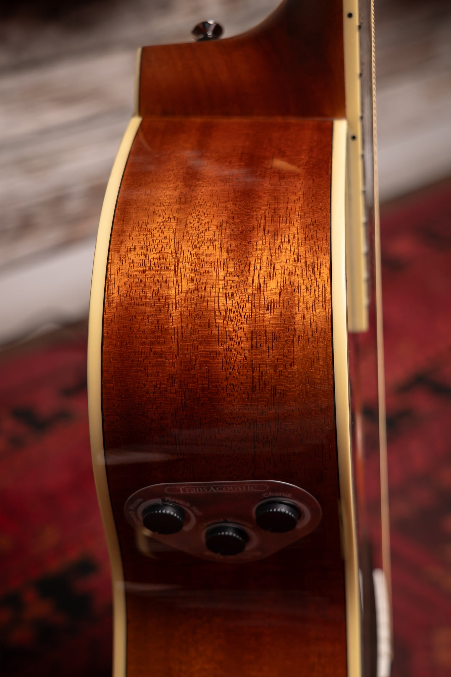 Yamaha FS-TA TransAcoustic Concert Acoustic Guitar - Brown Sunburst