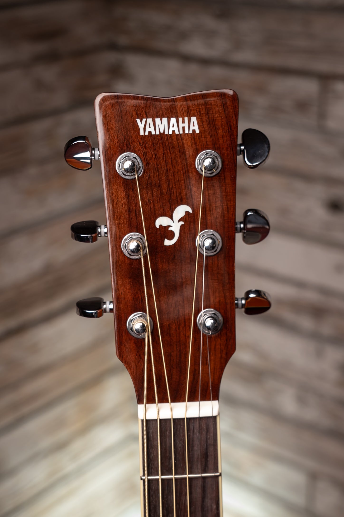 Yamaha FG-TA TransAcoustic Acoustic-Electric Dreadnought Guitar - Vintage Tint