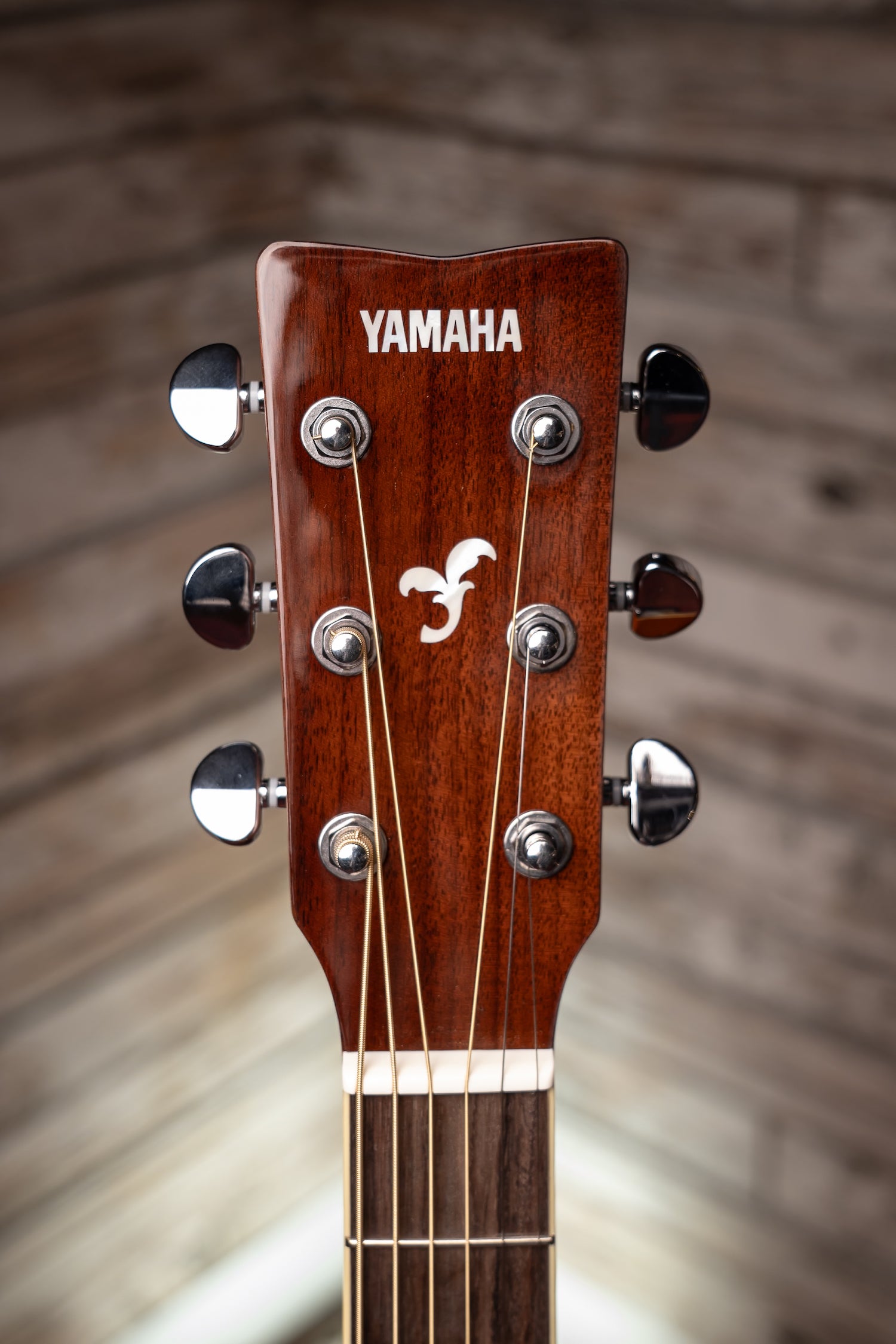 Yamaha FG-TA TransAcoustic Acoustic-Electric Dreadnought Guitar - Vintage Tint