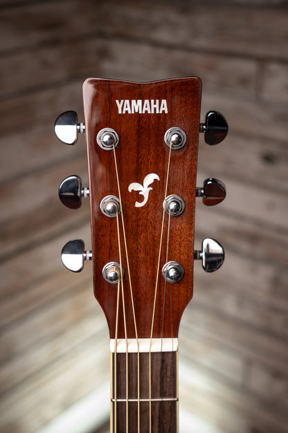 Yamaha FG-TA TransAcoustic Acoustic-Electric Dreadnought Guitar - Vintage Tint