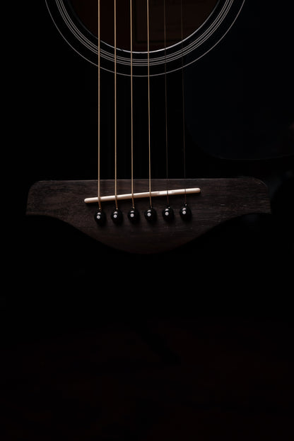 Yamaha FGC-TA TransAcoustic Guitar - Black